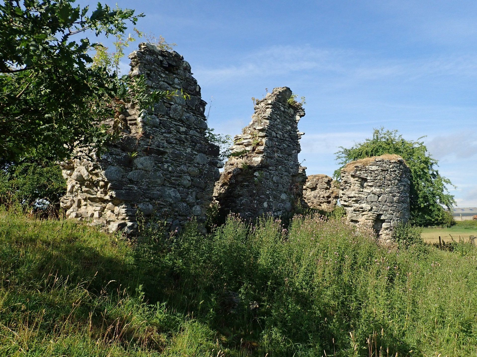 The Black Castle, Moulin (by Perthshire Treks)