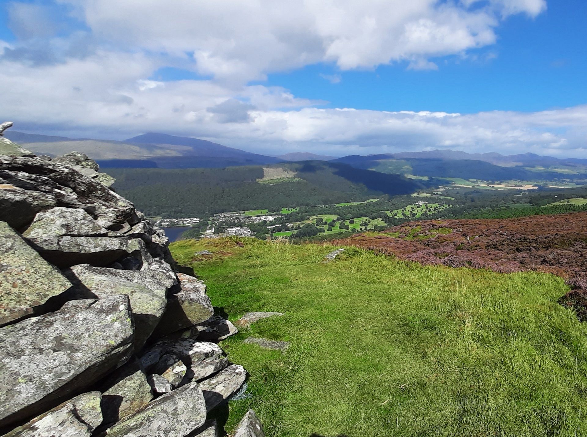 Kenmore from Kenmore Hill (c) Perthshire Treks