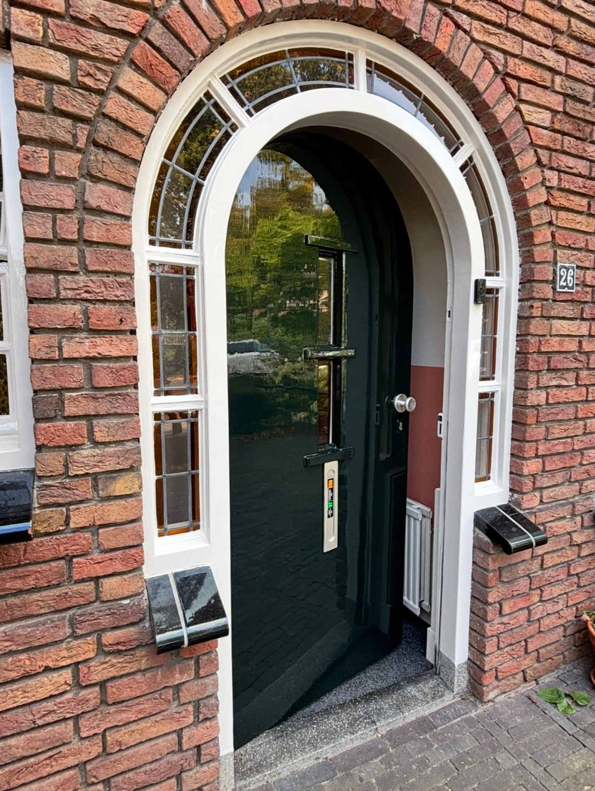 Strakke hoogglans deur schilderwerk Kampen