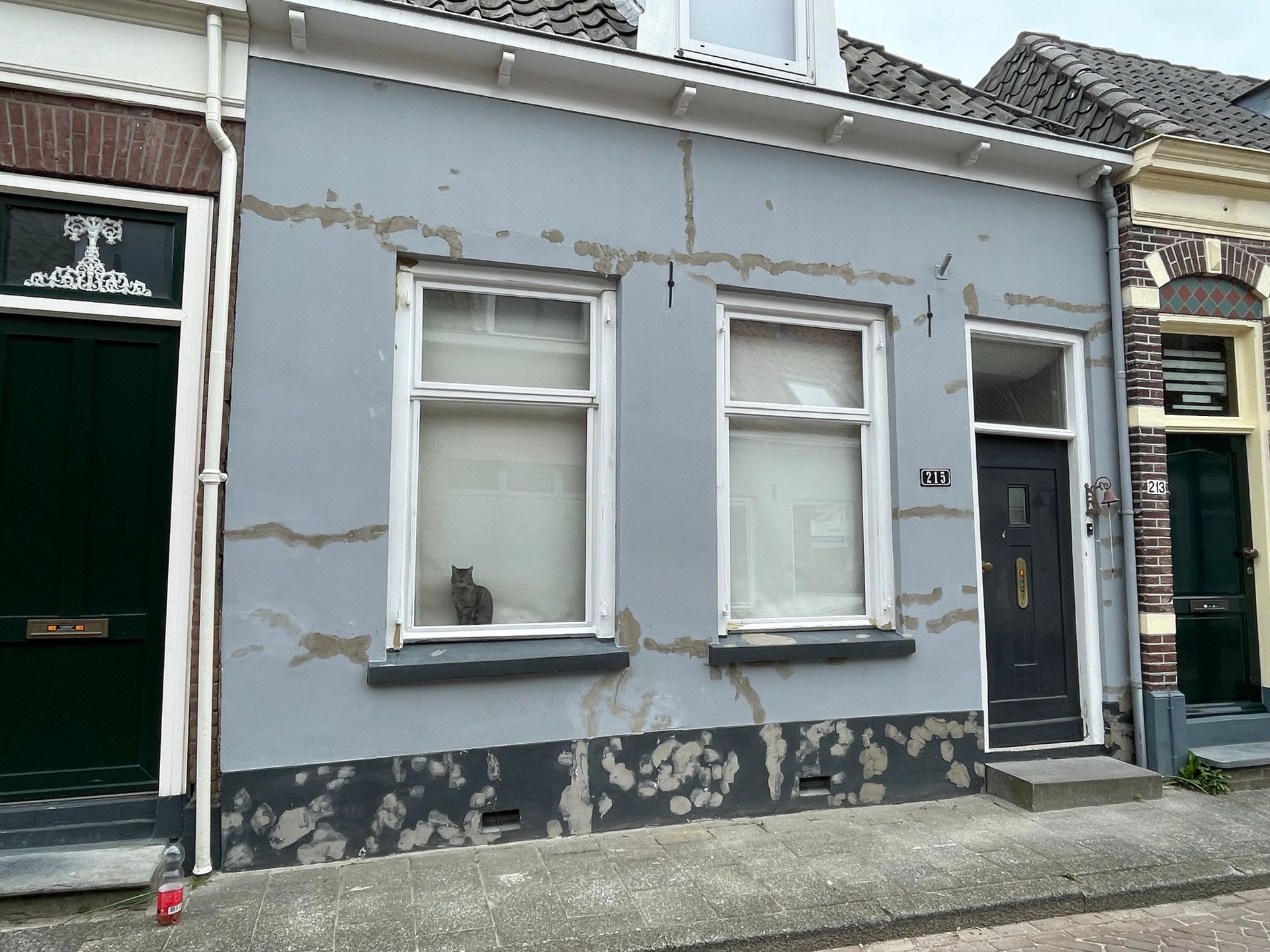 Gevel voor renovatie schilderwerk Kampen