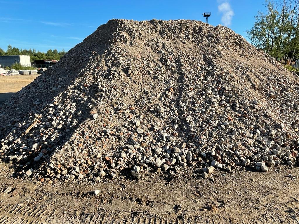 Acceptance of construction waste