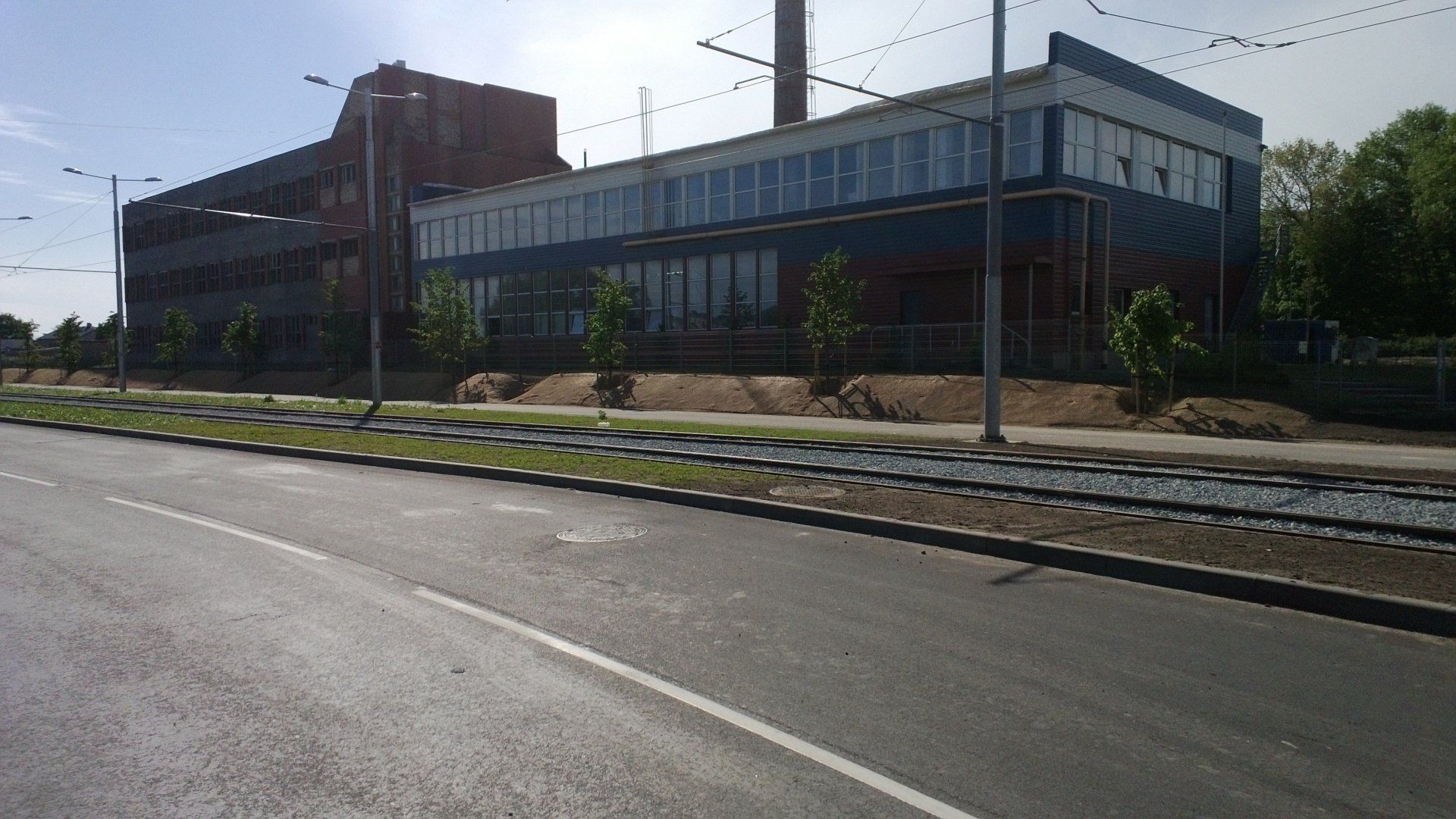 Jaunas tramvaja līnijas izbūve Liepājā, bilde 1