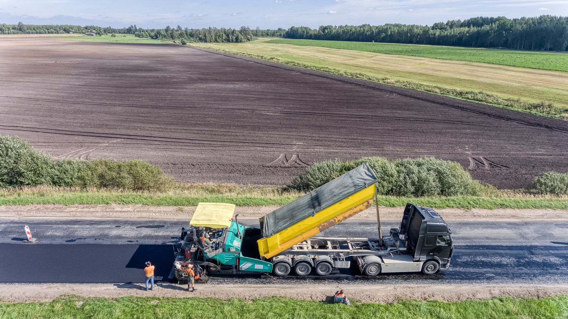 Valsts reģionālā autoceļa P86 Sērene - Kalnieši, seguma atjaunošana, bilde 2