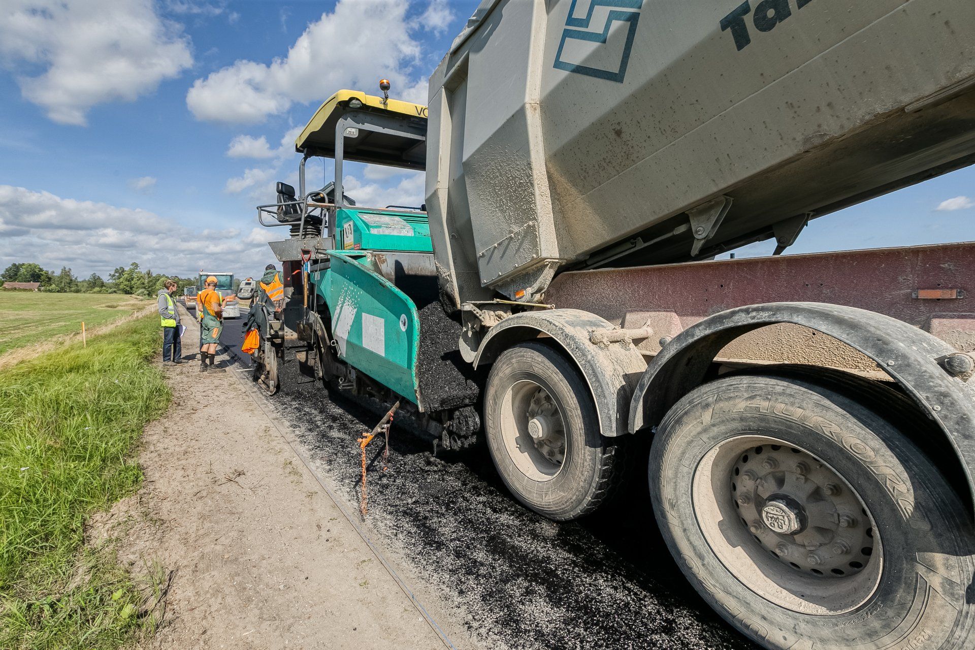 Valsts reģionālā autoceļa P86 Sērene - Kalnieši, seguma atjaunošana, bilde 1