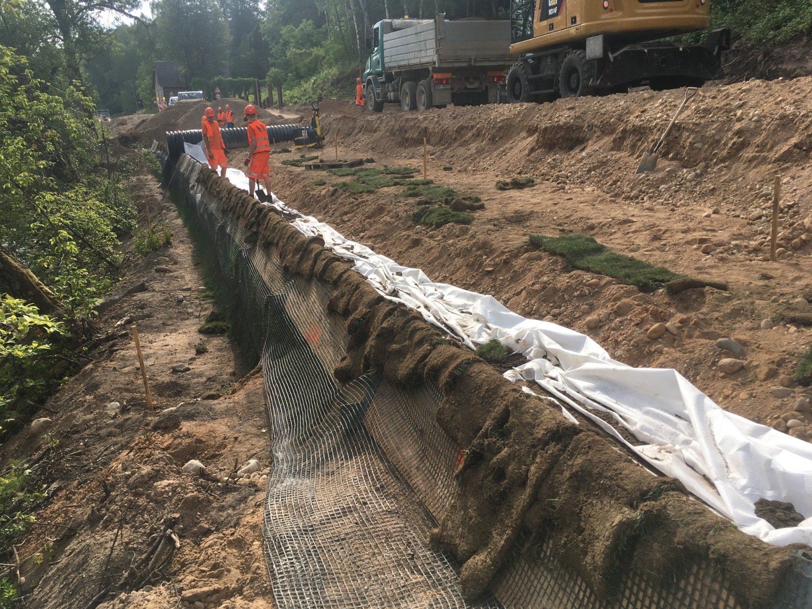 Valsts reģionālā autoceļa P87 Bauska – Aizkraukle pārbūve, bilde 11