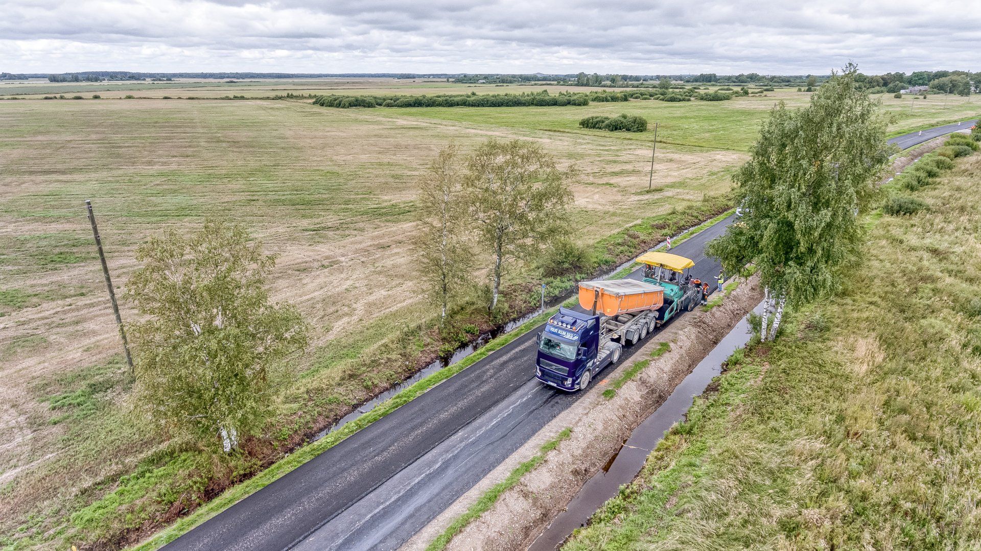 Valsts reģionālā autoceļa P122 Ventspils – Piltene, seguma atjaunošana, bilde 1