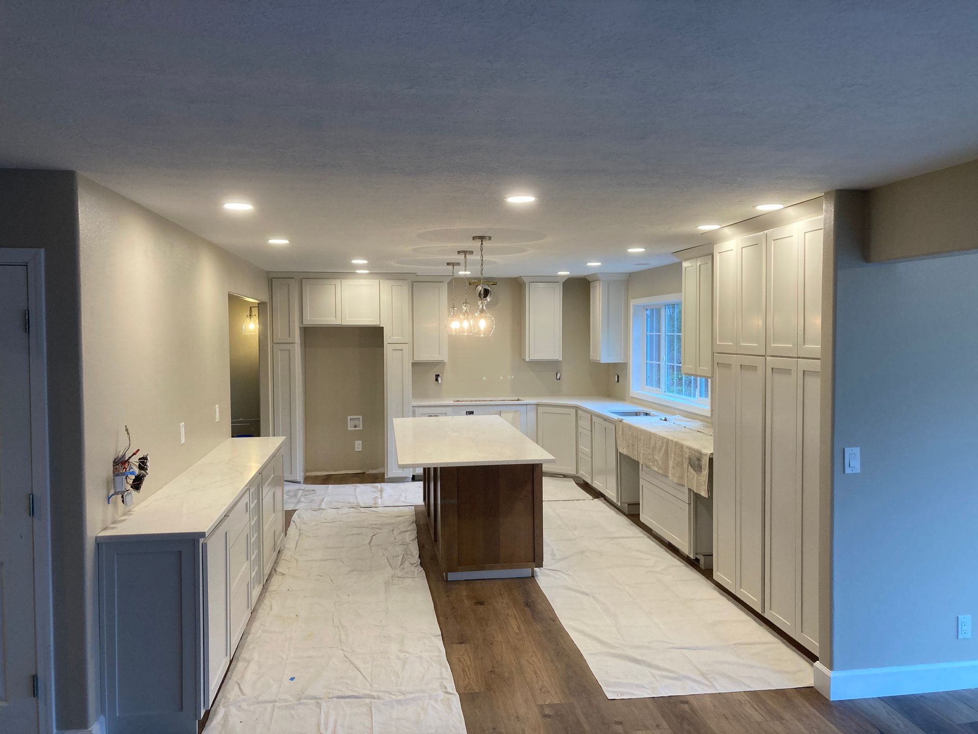 Kitchen interior painting