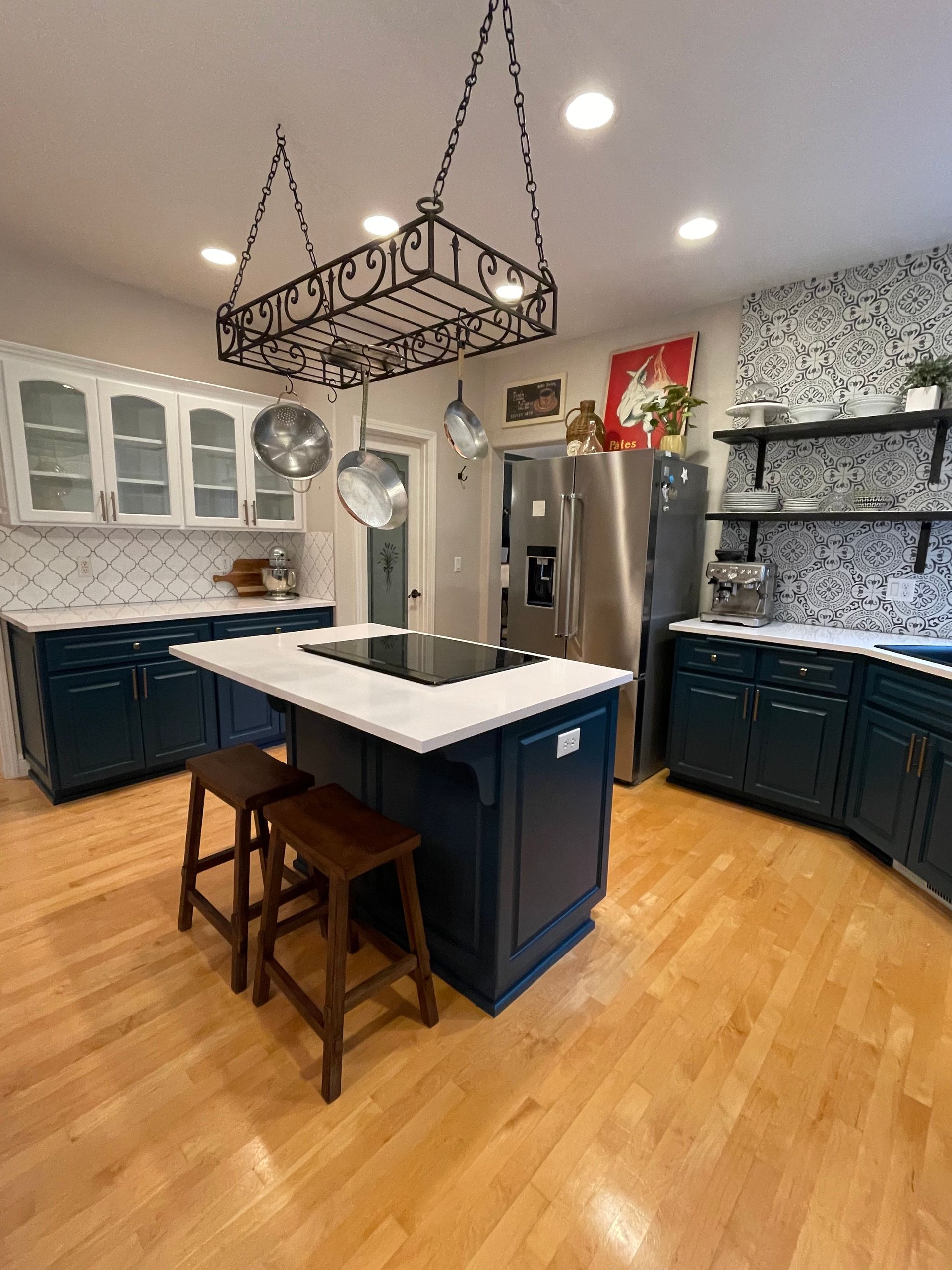 Kitchen interior painting complete