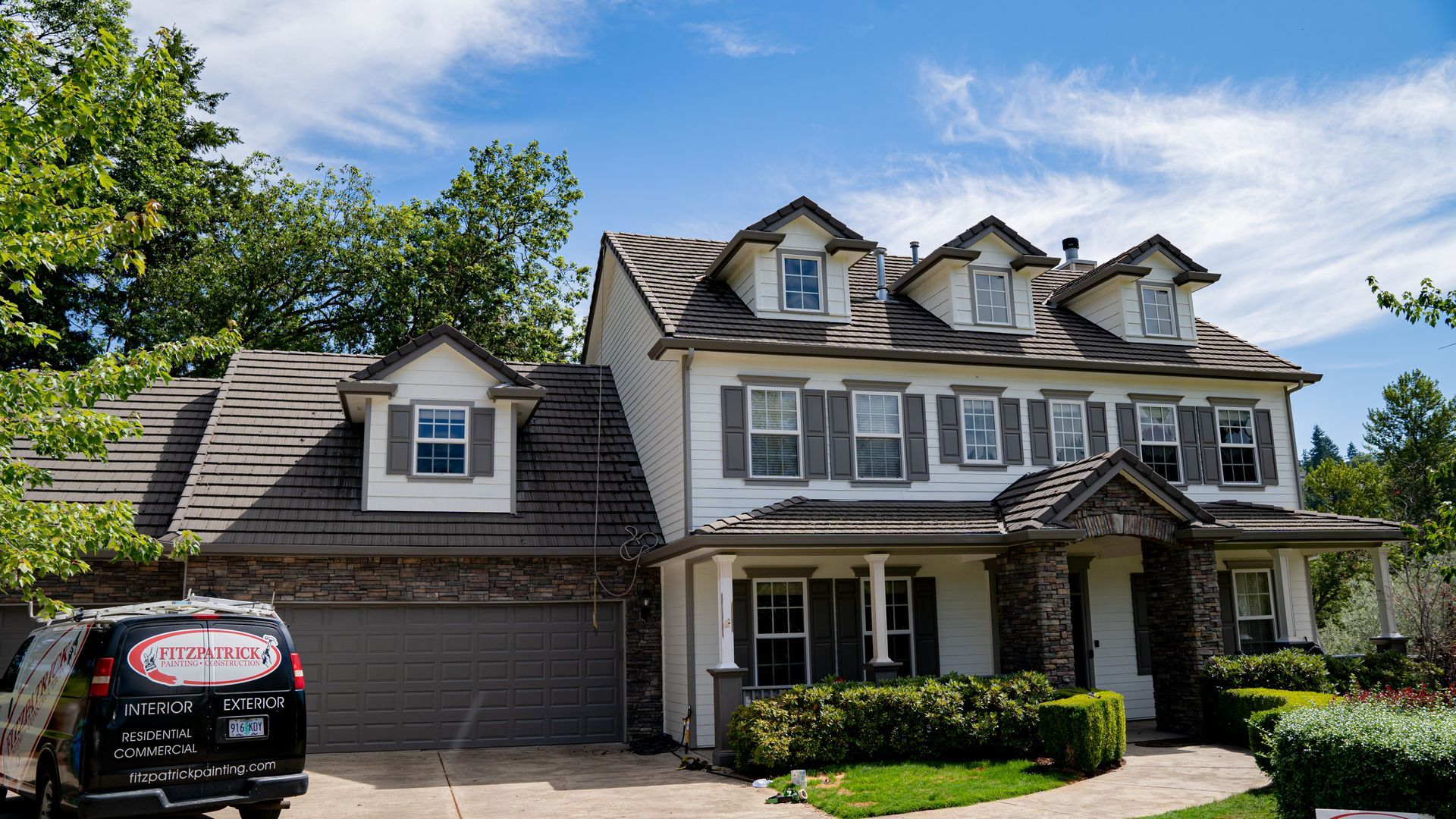 Exterior house painting