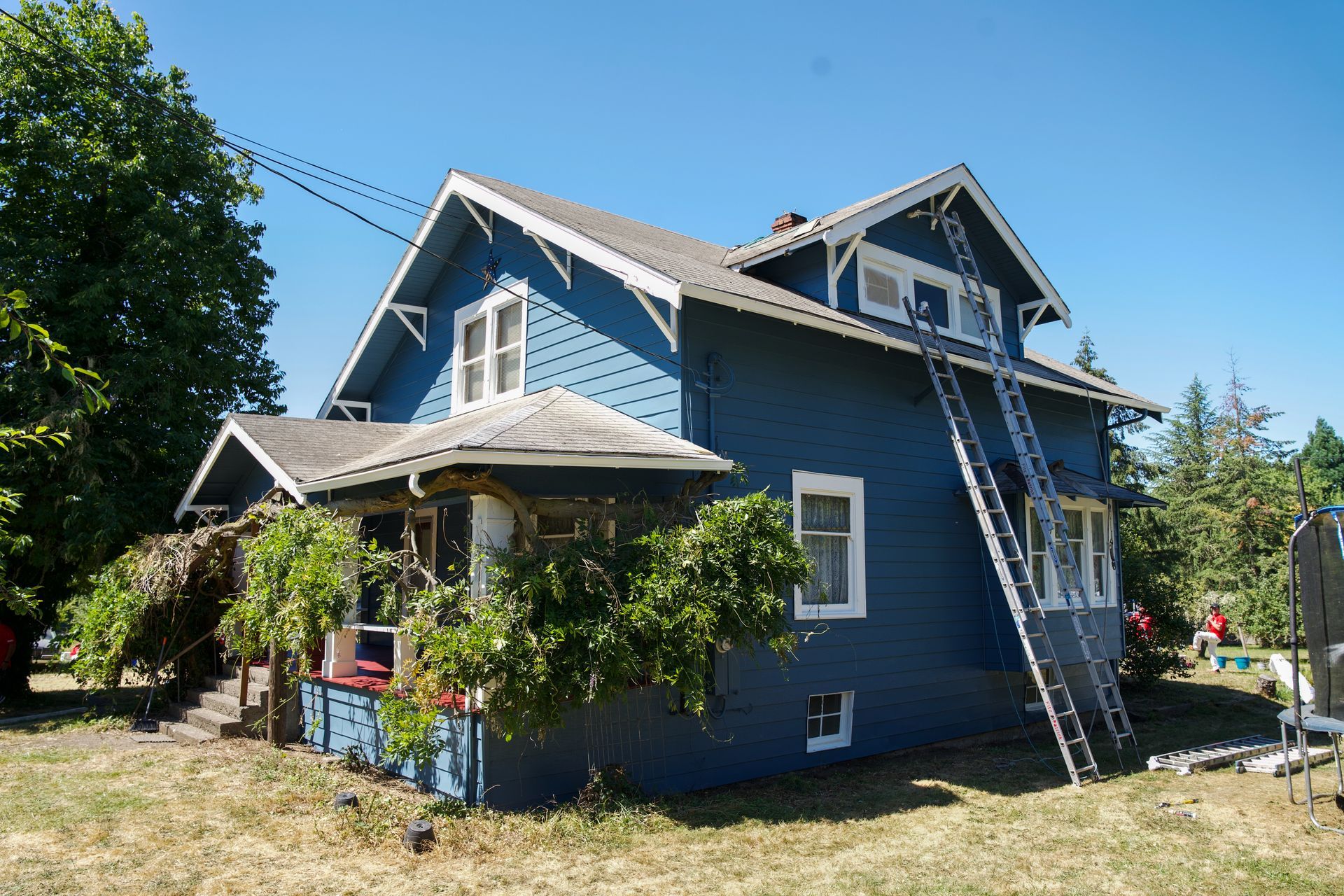 Exterior house painting