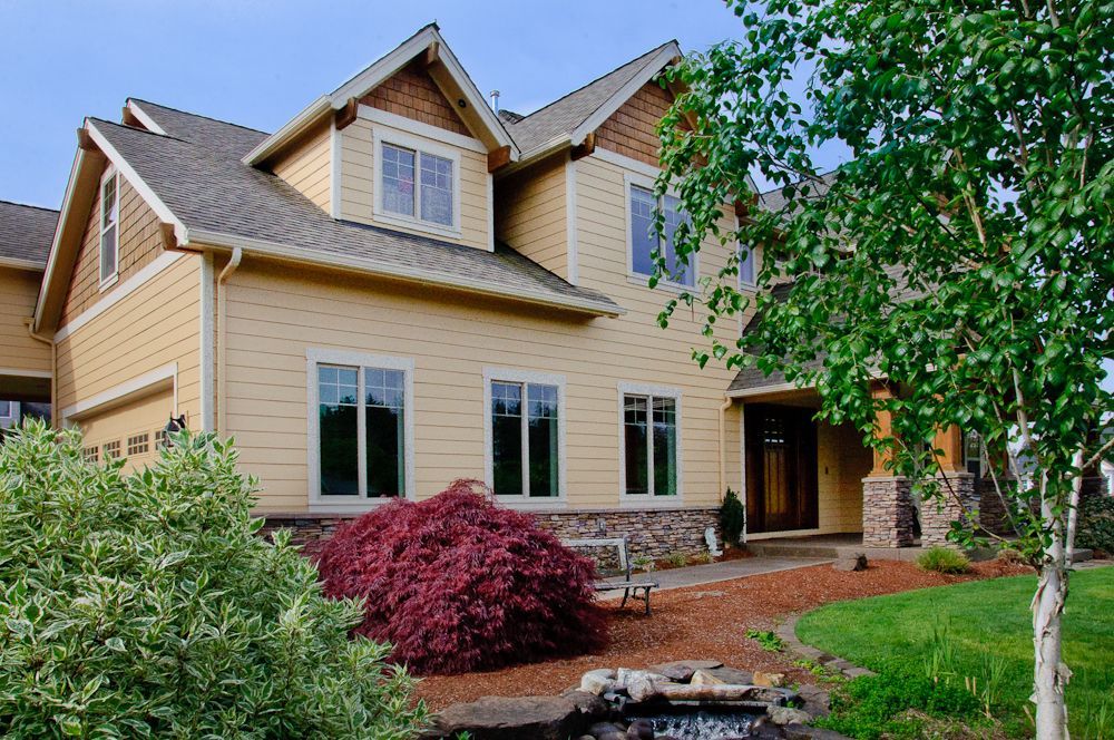 Exterior residential painting