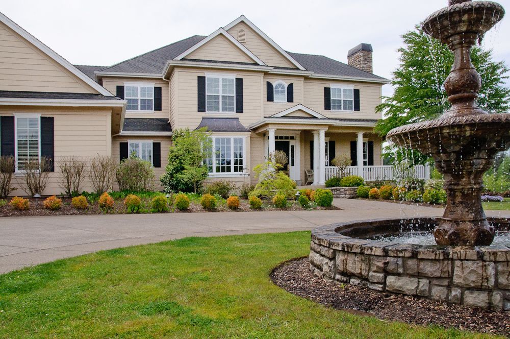 Exterior residential painting