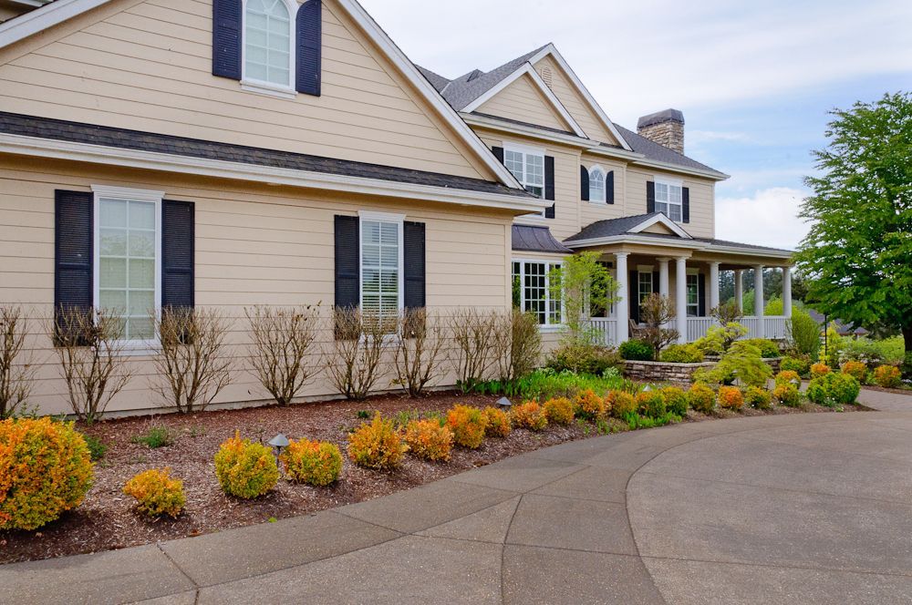 Exterior residential home painting