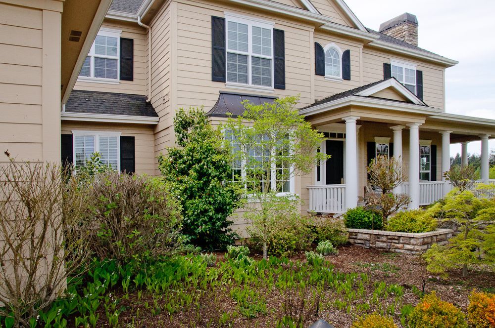 Exterior residential home painting