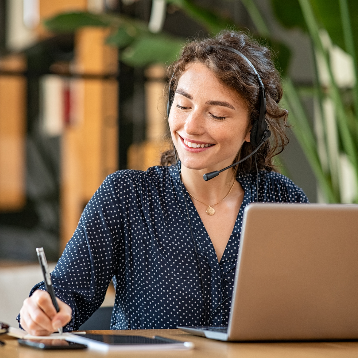 A customer service agent