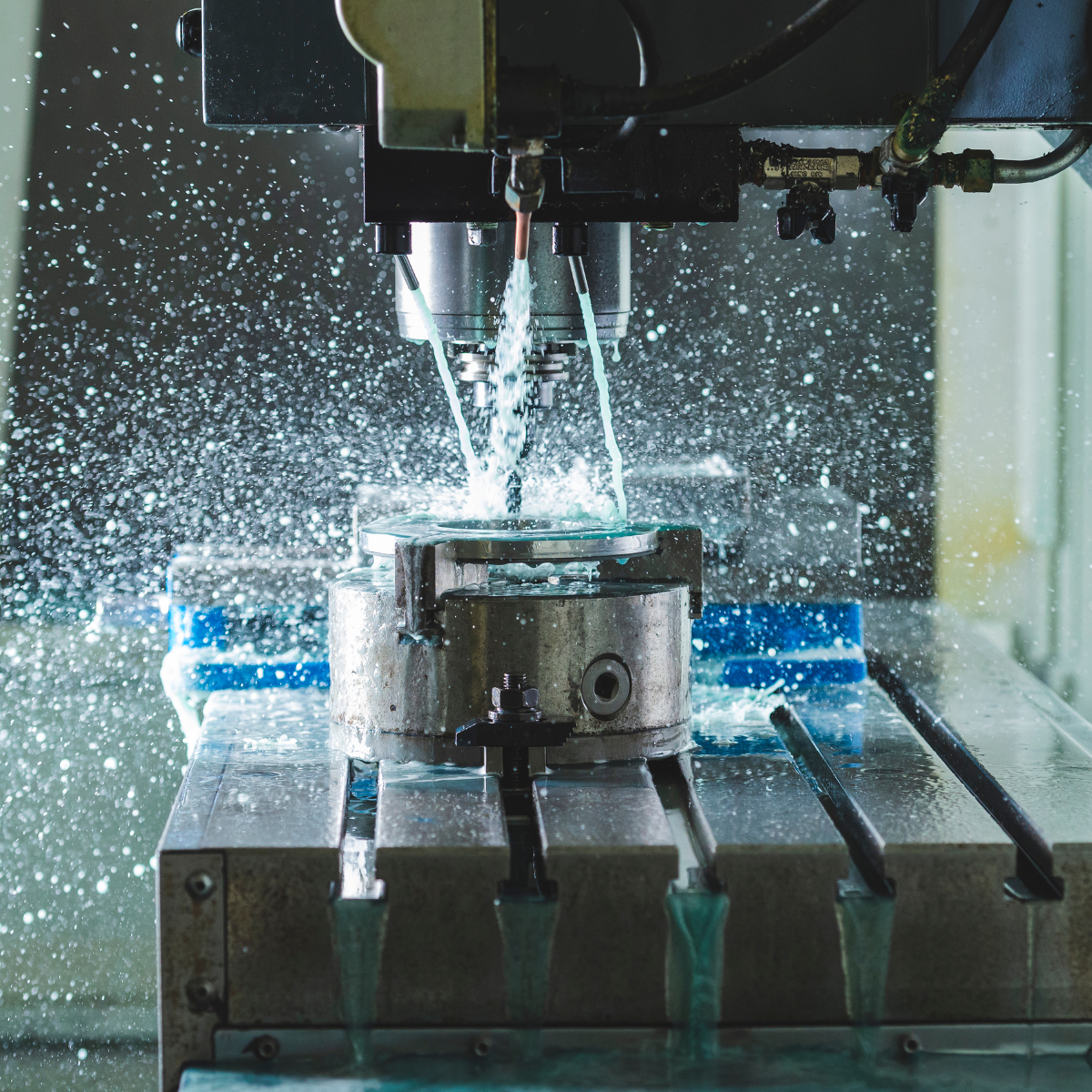 A close up of a industrial machine