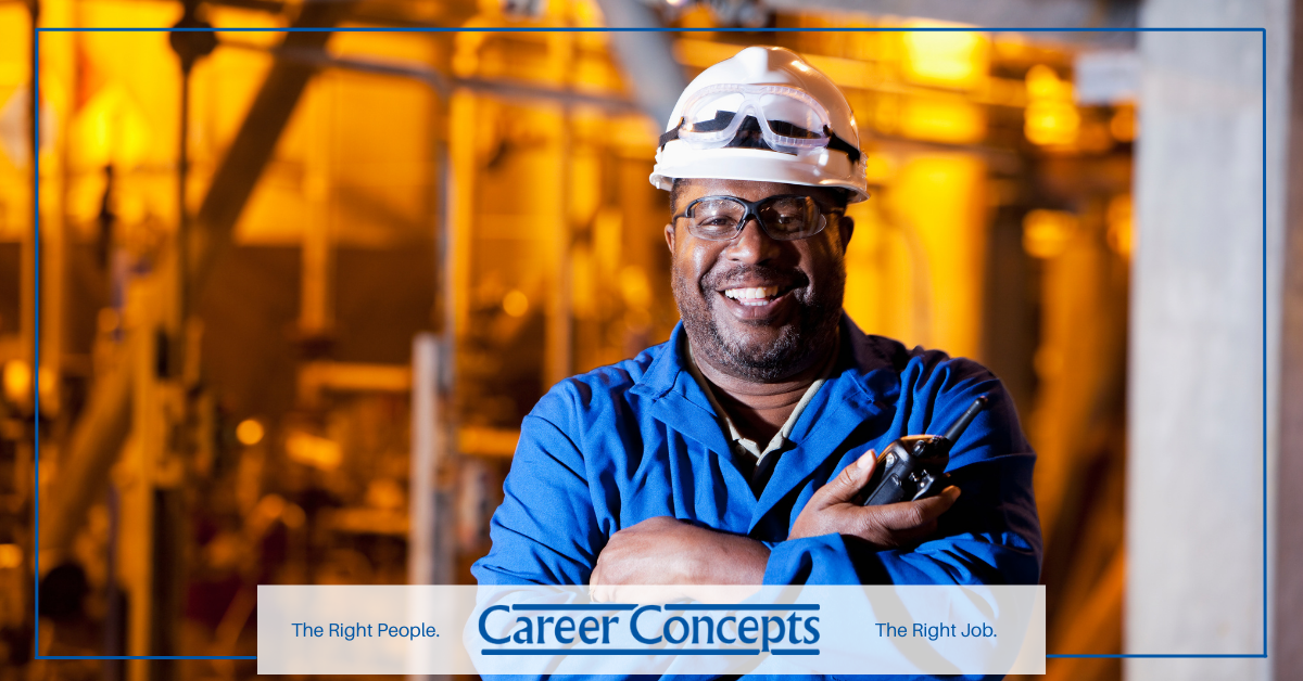 A light industrial worker