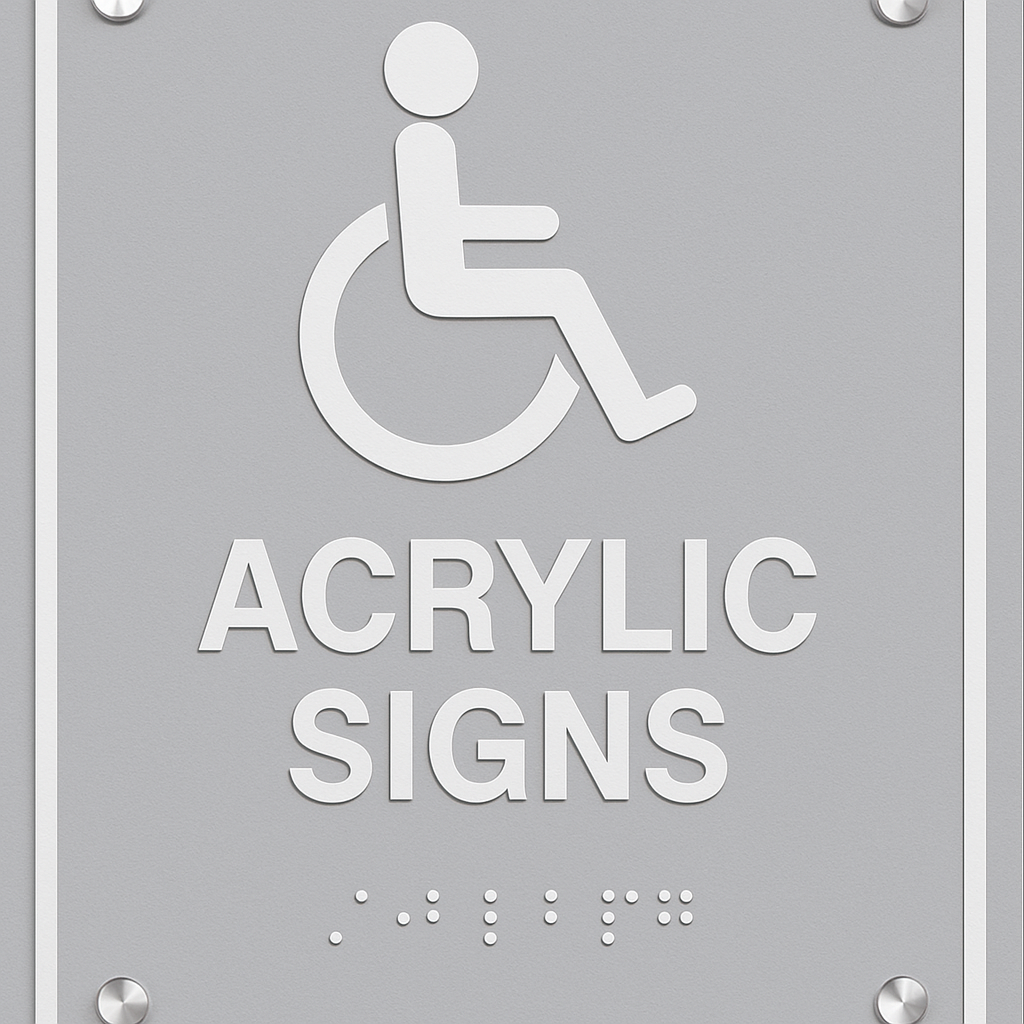 Raleigh Acrylic Signs