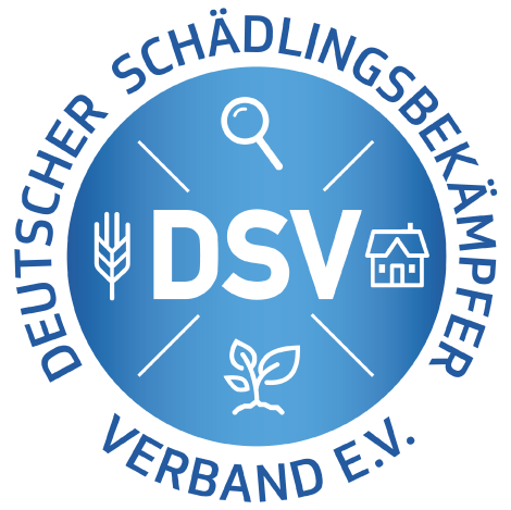 The logo for deutscher schadlingsbekämpfer verband e.v.