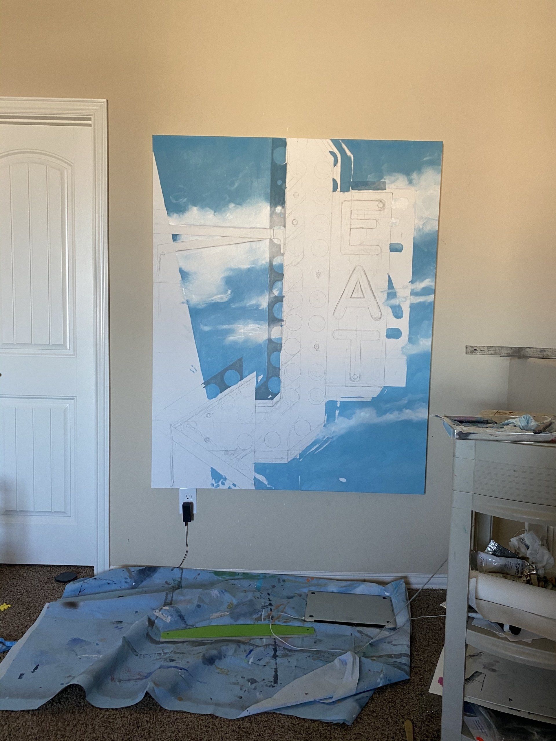 custom commission paintings art texas