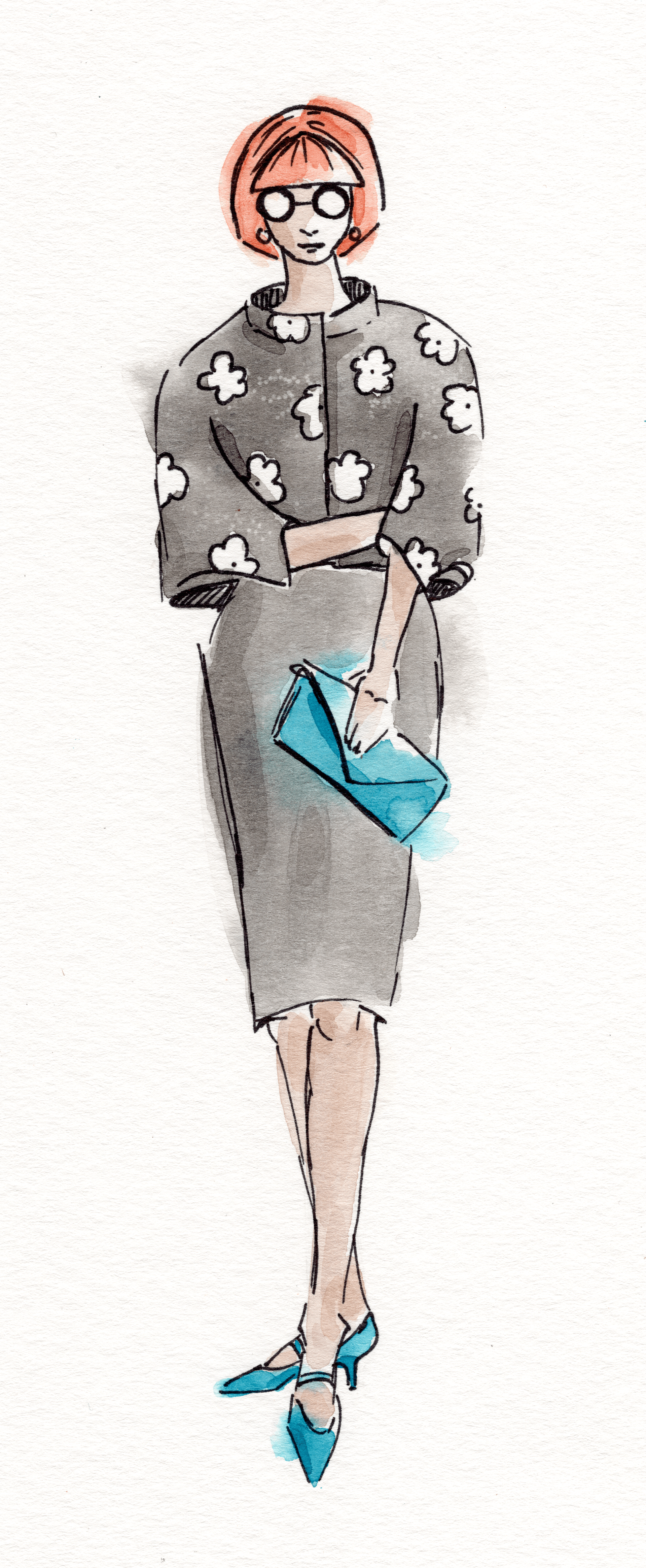 fashion custom illustrations commissions lease art home decor hotels