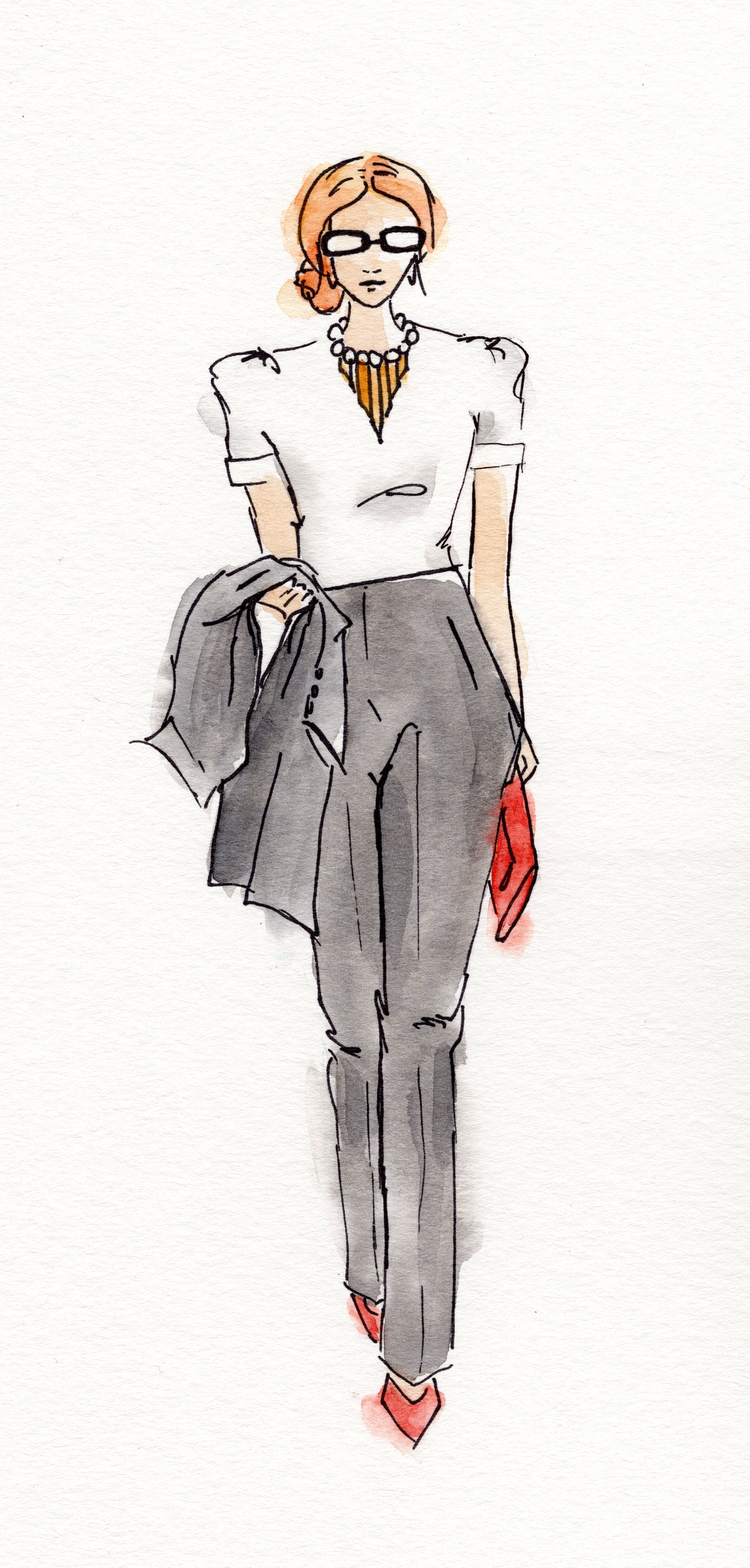 fashion custom illustrations commissions lease art home decor hotels