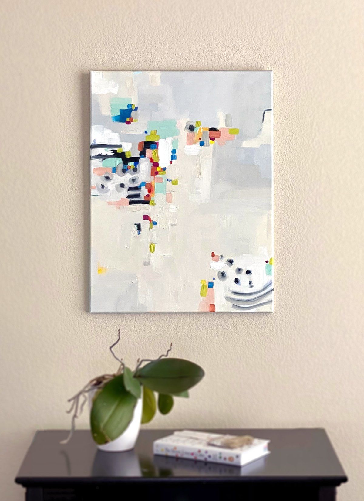 abstract painting commissions lease art home decor hotels