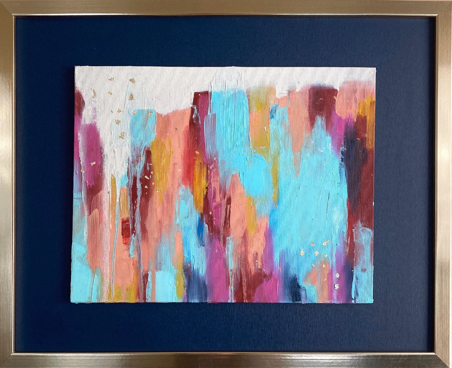 abstract custom painting commissions lease art home decor hotels