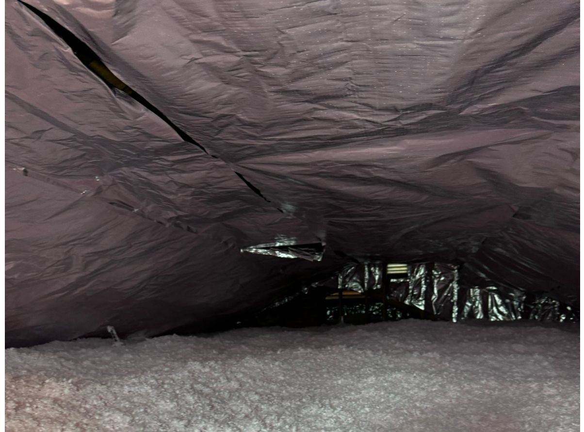 Reflective Insulation Installation