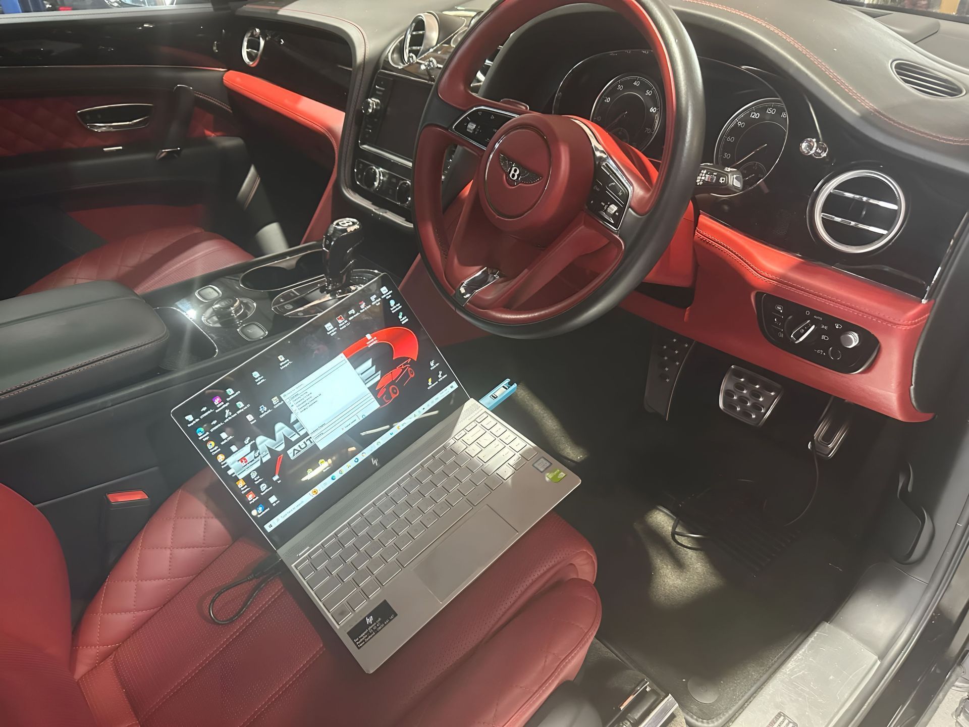 The Inside of a Car is Being Dismantled in a Garage — Empire Automotive In Portsmith, QLD