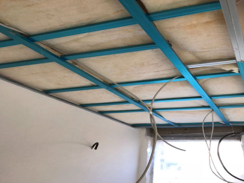 Lavori per il rifacimento del solaio