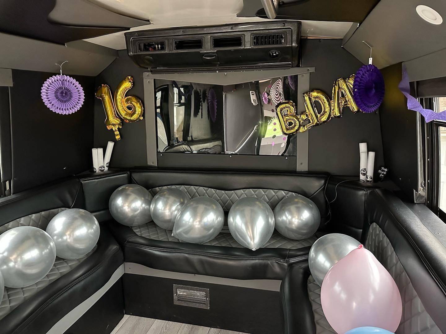 Inside Party Bus