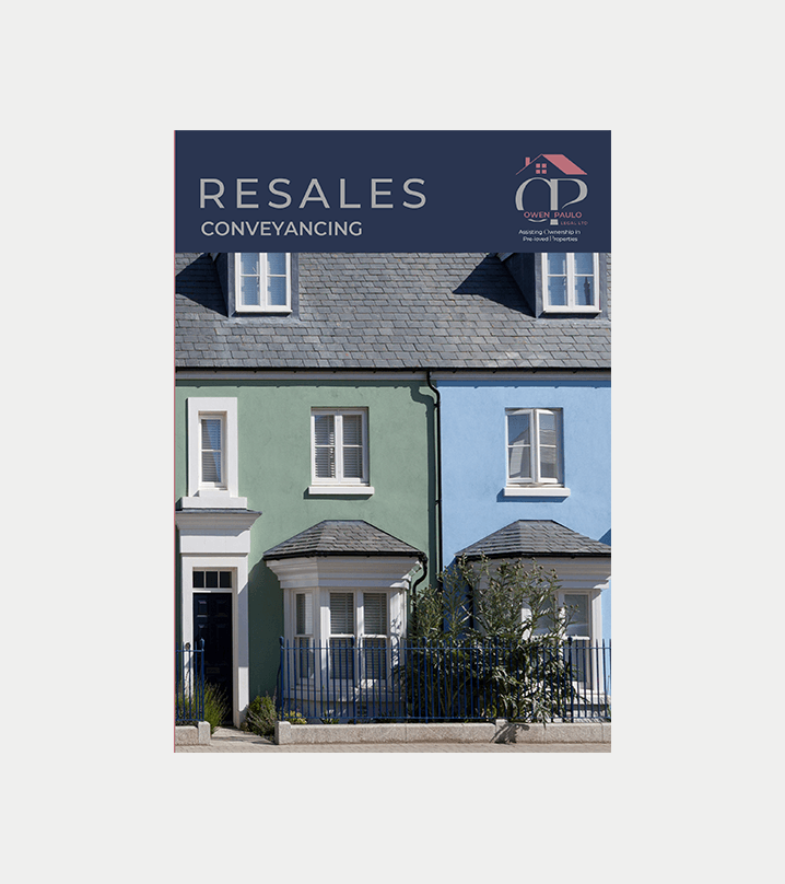 Resales leaflet