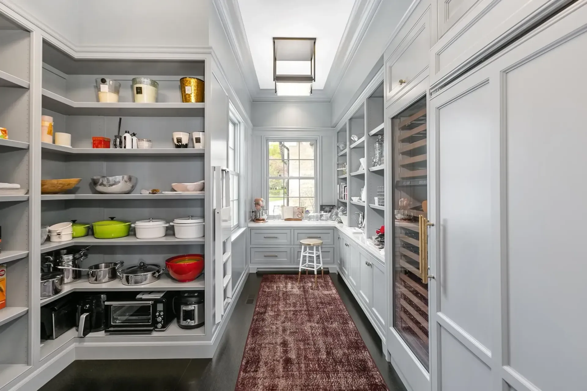 Custom built-in storage solutions by Olson Cabinets & Woodworking, expertly crafted for your home in Victoria, MN.