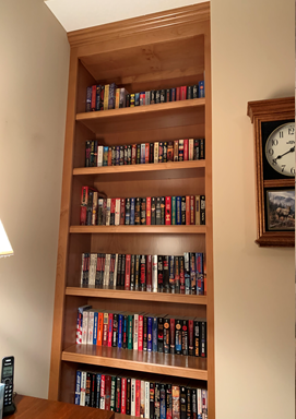 Bookshelf Stand — Victoria, MN — Olson Cabinets & Woodworking Inc.