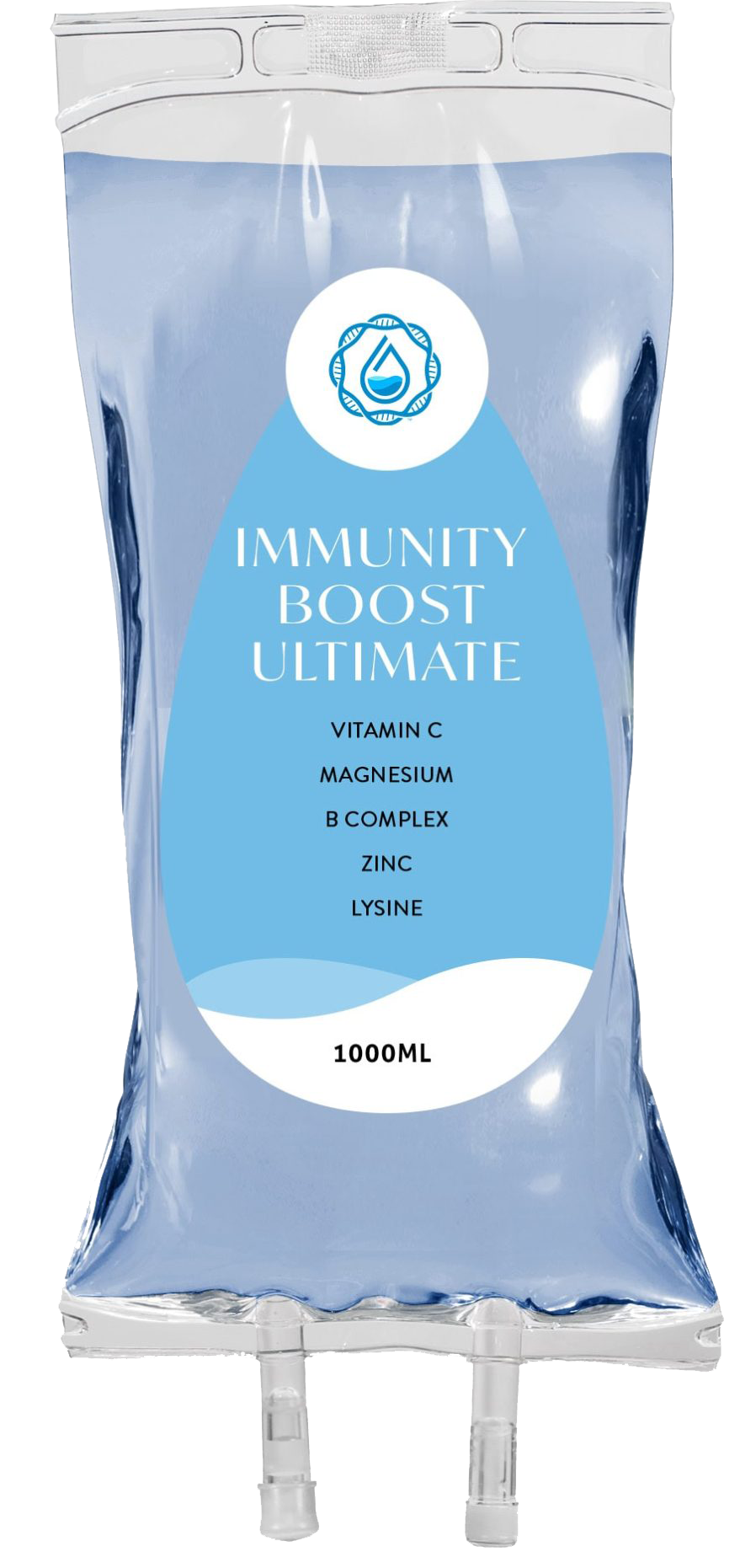 A bag of immunity boost ultimate is shown on a white background.