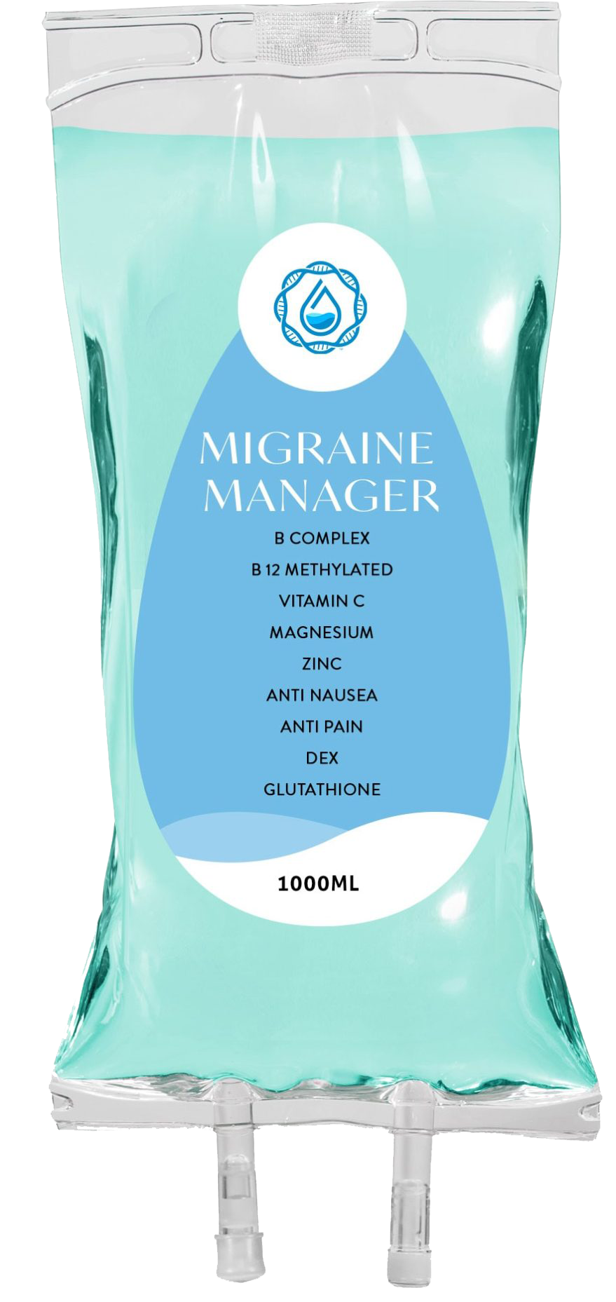 Migraine Manager IV bag