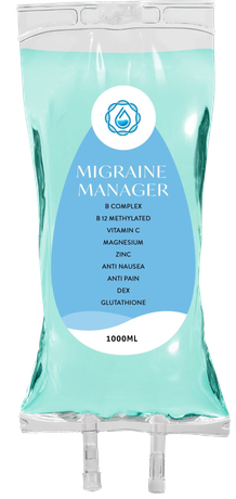 Migraine Manager IV bag