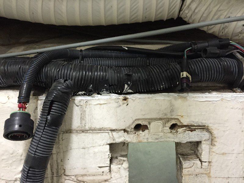 Water damaged transom removal and installation