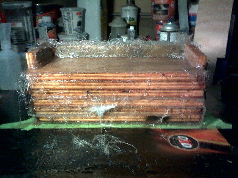 Rebuilding process of a rotted wood stringer engine mount