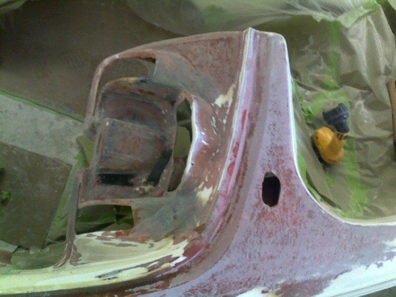 Boat that sustained tree damage and has obsolete parts that need to be repaired