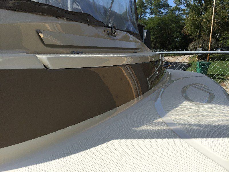 Gelcoat surface restoration, sand and buff