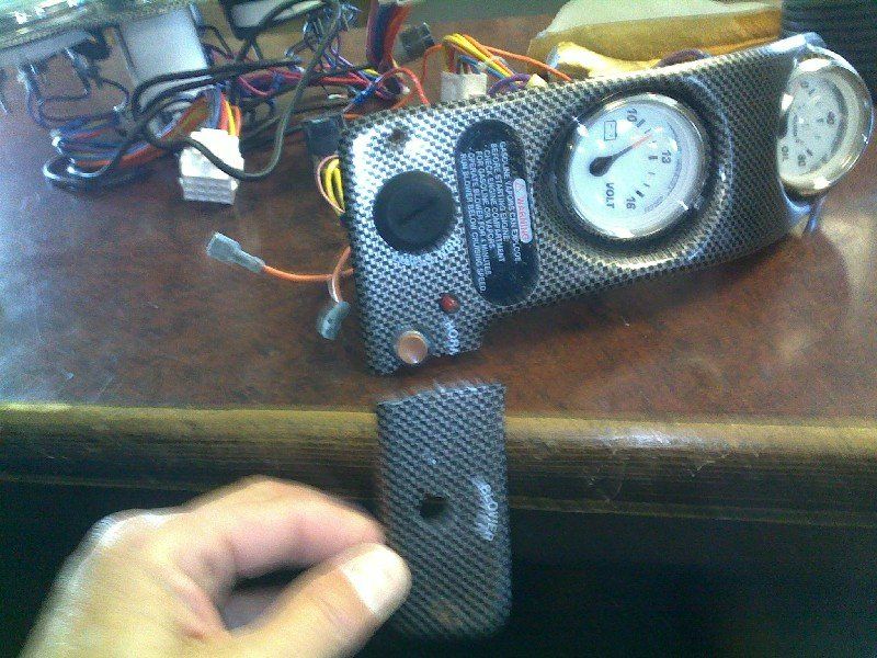 Obsolete boat parts that have been repaired and rebuilt