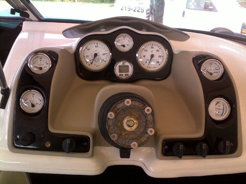 Obsolete boat parts that have been repaired and rebuilt