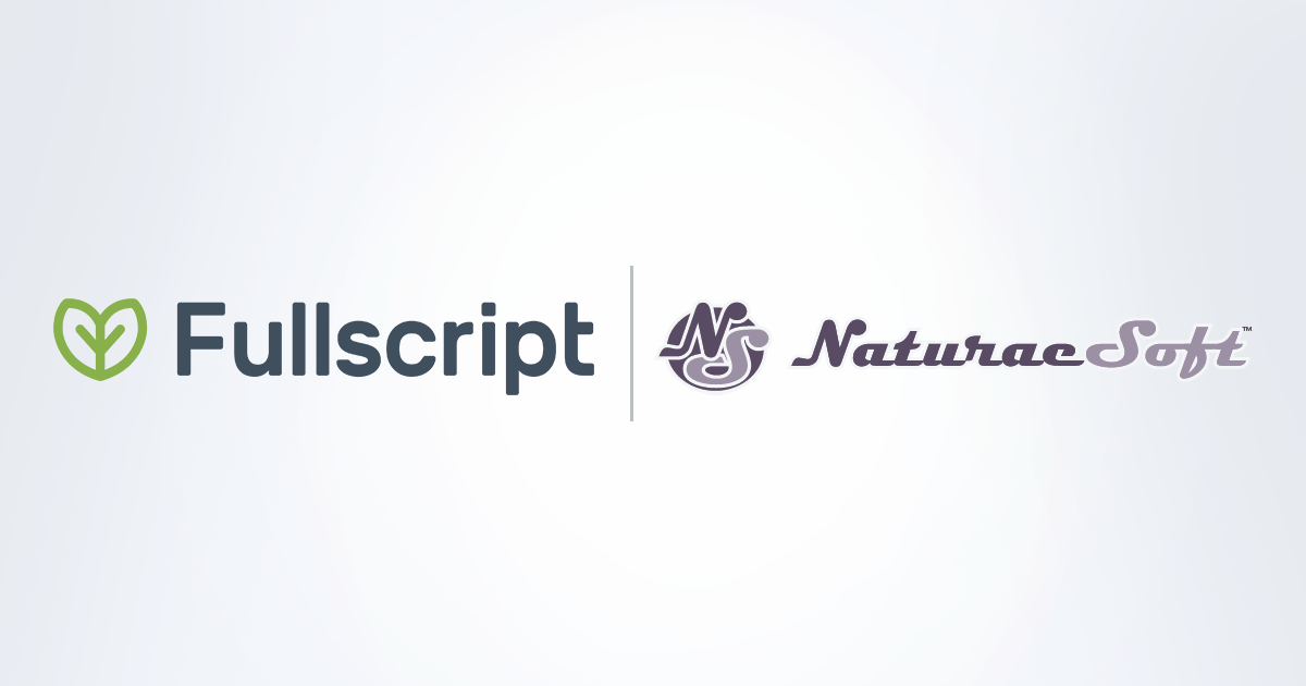 NaturaeSoft and Fullscript work together to enhance your practice efficiency.  