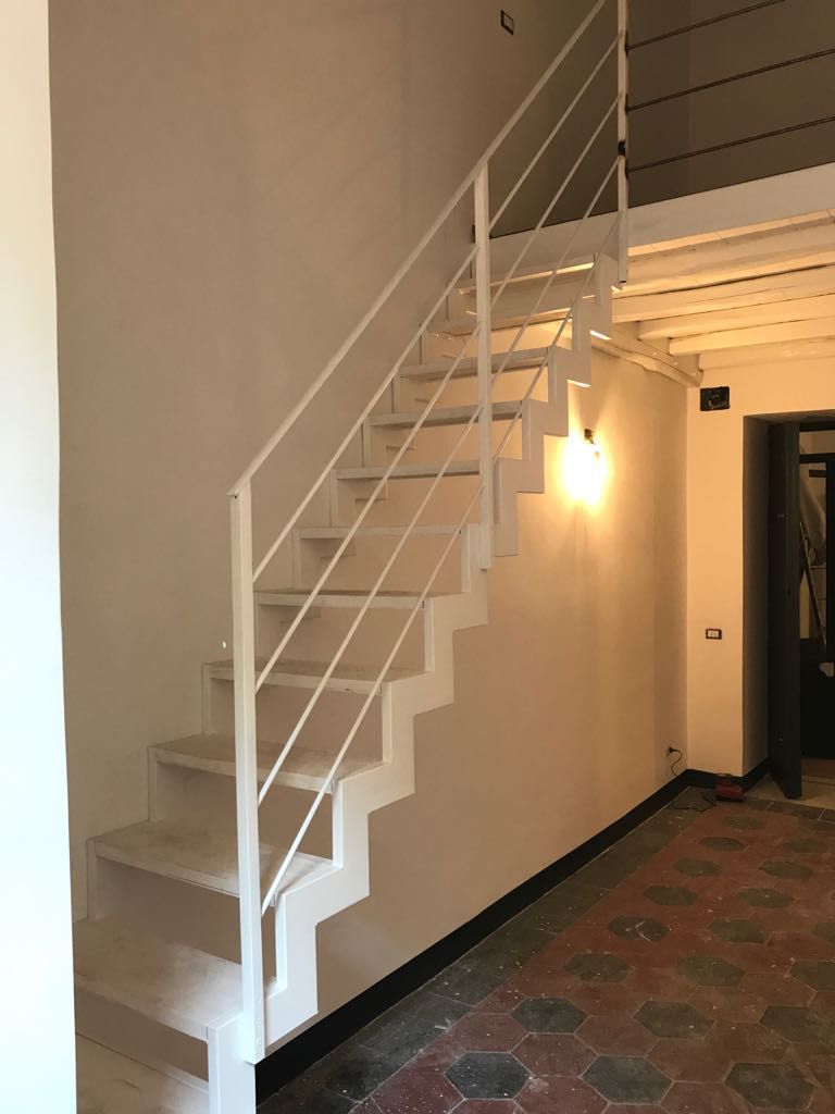 scale in metallo per interni