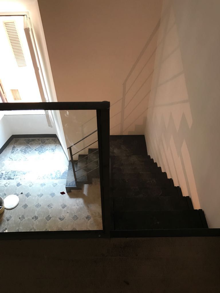 realizzazione scale in metallo per interni