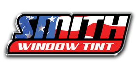 The logo for smith window tint