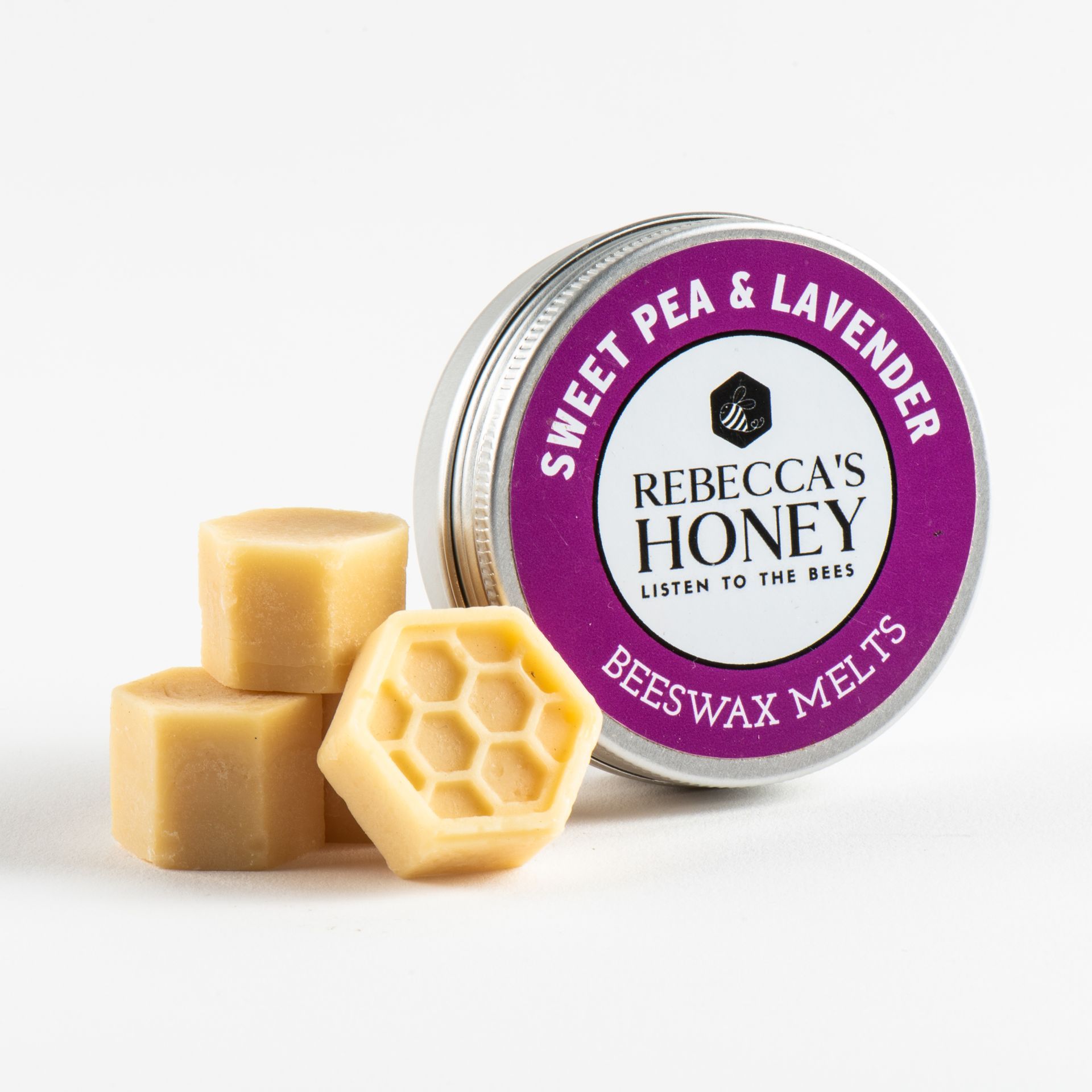 Sweet Pea & Lavender Beeswax Melts 25g