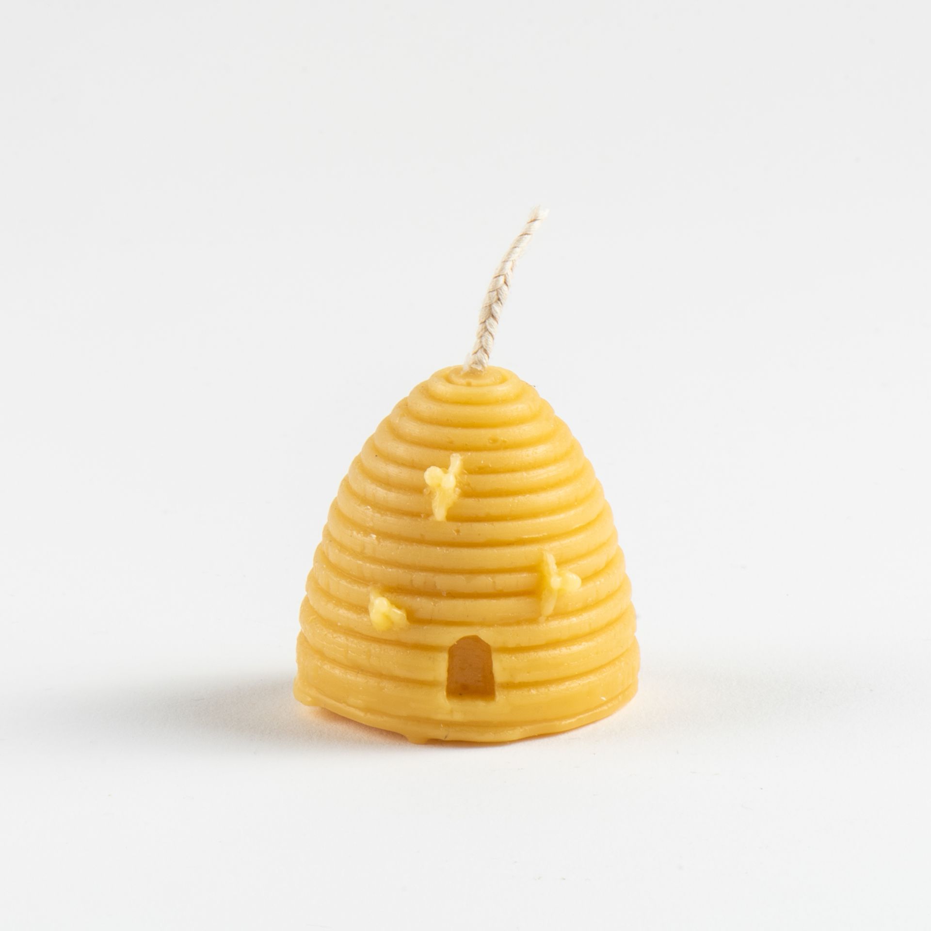 Beeswax Skep Candle